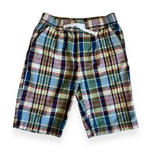 Peek Plaid Pull-On Shorts 6/7